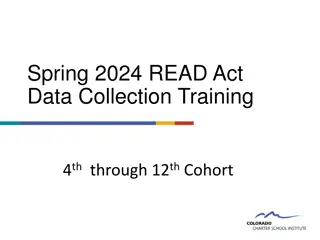 Spring 2024 READ Act Data Collection Training for Grades 4-12 Cohort