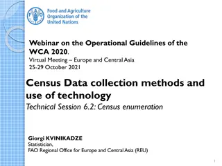 Methods of Data Collection for Agricultural Census