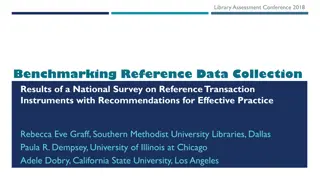 Benchmarking Reference Data Collection in Libraries: Insights from Library Assessment Conference 2018