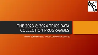 TRICS Data Collection Programmes Overview