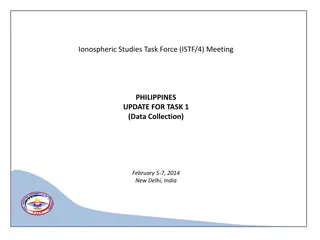 Update on Ionospheric Studies Task Force (ISTF/4) Meeting in Philippines