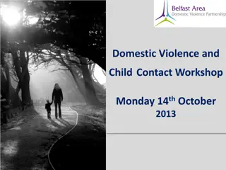 Workshop on Domestic Violence and Child Contact