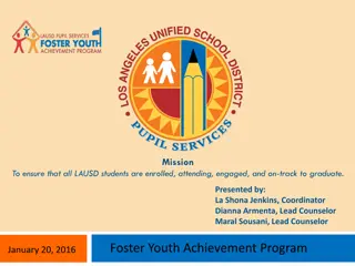 LAUSD Student Engagement and Graduation Tracking Presentation