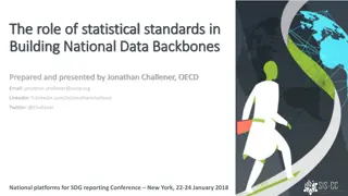 Role of Statistical Standards in Building National Data Backbones