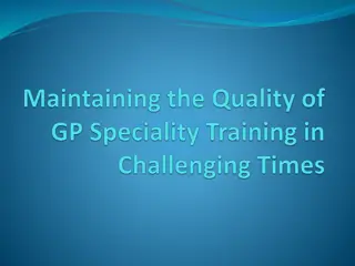 Challenges and Goals in Primary Care Training and Development