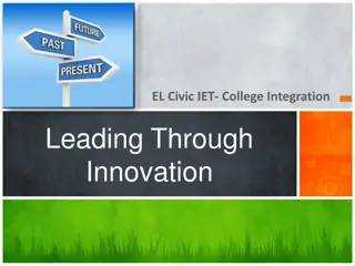 Innovative Integration Strategies for Enhancing College Enrollment and Success