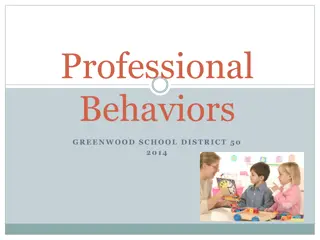 Professional Conduct Guidelines for School Staff