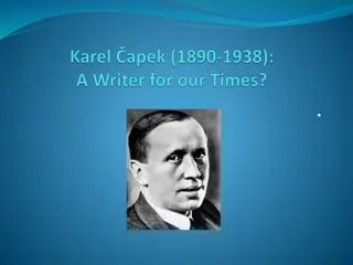 Exploring the Literary Legacy of Karel Čapek