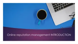 Importance of Online Reputation Management in Tourism Industry