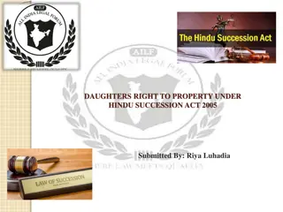 Daughters' Rights to Property Under Hindu Succession Act 2005: A Comprehensive Overview