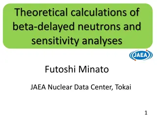 Theoretical Calculations of Beta-Delayed Neutrons and Sensitivity Analyses