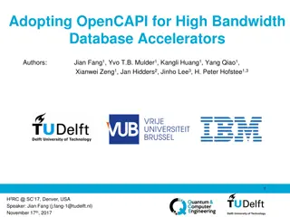 Enhancing Database Accelerators with OpenCAPI Technology