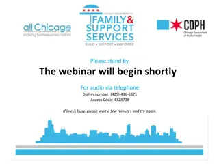 Connecting Partners for Healthy Homeless Services: COVID-19 Update Webinar