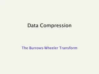 The Burrows-Wheeler Transform and Suffix Array