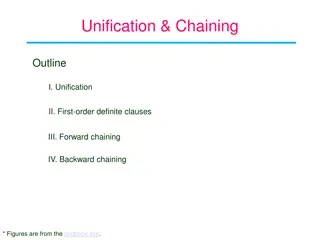 Unification and Chaining in Logic