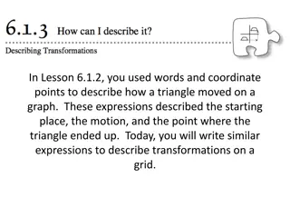 Understanding Transformations on a Grid