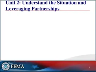 Understanding Disaster Engagement and Community Partnerships