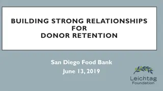 Building Strong Relationships for Donor Retention at San Diego Food Bank Event