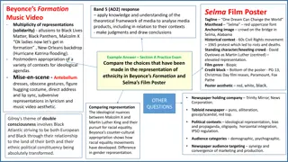 Analysis of Ethnic Representation in Beyoncé's 