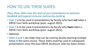 Promoting Inclusive Learning and Addressing Bias in Course Instruction