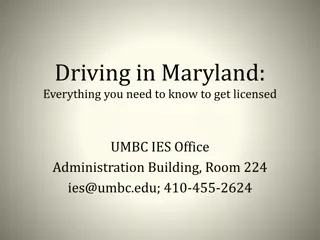 Getting Licensed to Drive in Maryland: Step-by-Step Guide