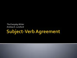 Mastering Subject-Verb Agreement Rules in English Writing