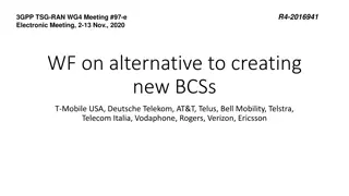 Proposals for BCS4 Implementation in 3GPP TSG-RAN-WG4 Meeting #97-e