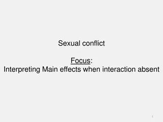 Effects of Sexual Conflict on Female Longevity in Drosophila