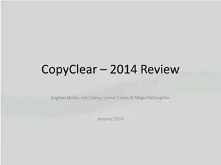 CopyClear 2014 Review - Insights and Trends