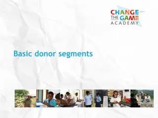 Donor Segmentation for Effective Engagement