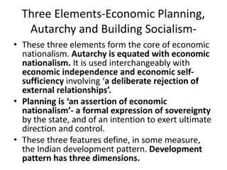 Economic Nationalism and Development Pattern in India