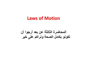 Newton's Laws of Motion