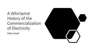 Evolution of Electricity Commercialization Through Key Innovations