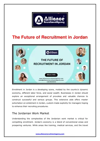 The Future of Recruitment in Jordan