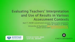 Enhancing Validity and Clarity in Assessment Reports through Reader Interpretation