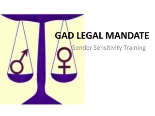 Understanding Gender Sensitivity Training in the Legal Mandate