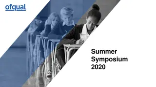 Insights from Summer Symposium 2020: Assessments, Fairness, and Results