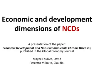 Economic Development and Non-Communicable Diseases: Analyzing the Impact