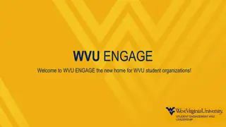 WVU ENGAGE - Student Organization Management Platform