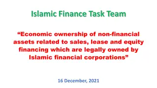 Islamic Finance Task Team on Economic Ownership of Non-Financial Assets