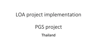 Promoting Participatory Guarantee Systems (PGS) for Small Scale Organic Farming in Thailand