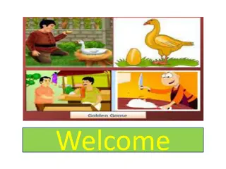 The Golden Goose Story Lesson for English Class Two