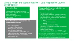 Annual Health and Welfare Review Data Proposition Launch