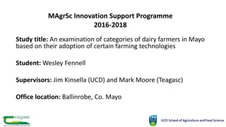 Analysis of Dairy Farmers' Technology Adoption in Mayo