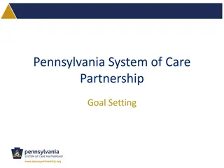 Pennsylvania System of Care Partnership Goal Setting and Long-Term Planning