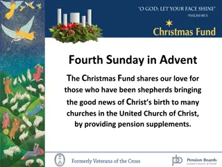 Celebrating Advent: The Christmas Fund and the Candles of Hope, Peace, Joy, and Love