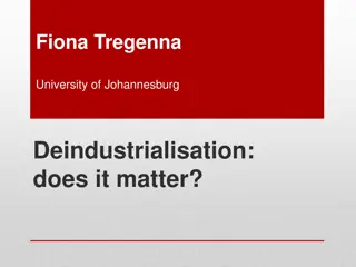 Understanding the Impact of Deindustrialisation on Economic Growth and Employment