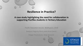 Enhancing Resilience through Collaboration in Supporting Pasifika Tertiary Students: A Case Study