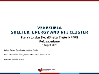 Humanitarian Efforts in Addressing Shelter, Energy, and NFI Needs in Venezuela