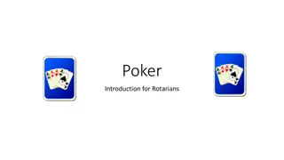 Introduction to Poker for Rotarians: A Skillful Game Beyond Gambling